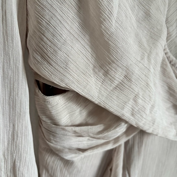 Bohemian Occasion Dress from ASOS in Taupe with Long Sleeves in size 6 - Picture 10 of 13